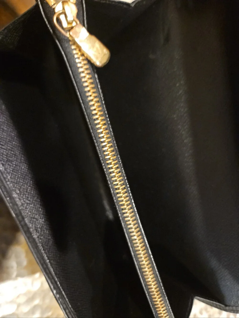 Louis Vuitton Epi Leather Women's Wallet Black